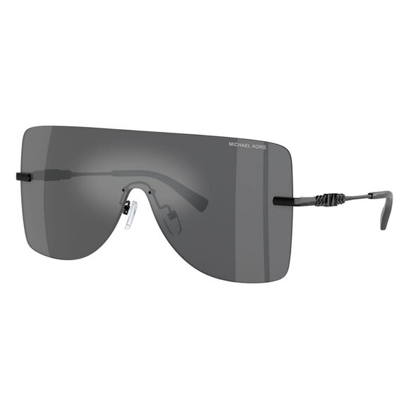 Michael Kors Accessories - A0947Z New MICHAEL KORS London Black Rimless Square MK1148 10056G Sunglasses Wom